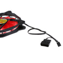 120mm Case fan Solar  Hydraulic Bearing Quiet for Computer Red