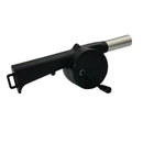 Hand Crank Powered Barbecue BBQ Fan Air Blower Outdoor Camping Cooking Tool