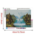 5D DIY Full Drill Diamond Painting Landscape Cross Stitch Craft Kit (W1665)
