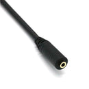 4.9ft Black Durable 6.35mm To