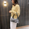 Retro Animal Print Messenger Bag Women Portable Shoulder Handbag (3 Zebra)