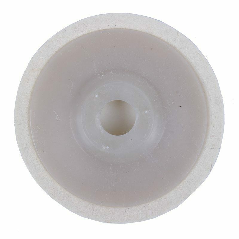 1 pieces 4 inch Round Polishing wheel wool felt polishers pads NEW
