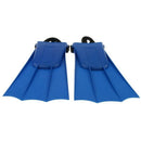 Kids Adults Adjustable Fins Swimming Diving Swimming Fins - Blue, M: 30-36