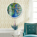 DIY Peafowl Special Shaped Diamond Painting Mural with Tassel Home Decor