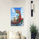 Colorful "Dragon" Baby Dinosaur Head 5D Diy Diamond Painting Partial Specia R4R6