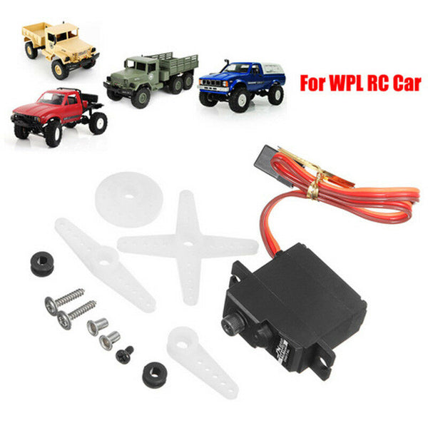 Upgrade Digital Servo Metal Steering Gear For WPL 1/16 RC Car B14 B16 B24 C14