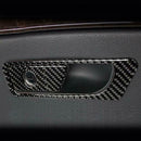 2pcs/set Carbon Fiber Glove Box Switch Frame Trim Kit for Audi Q7 SQ7 4M 16-19