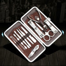 12pcs Manicure Pedicure Set Nail Clippers Callus Remover Hand Foot Care