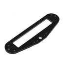 3pcs Black Plastic Small Dual Track Electric Guitar Pickup Baseplates