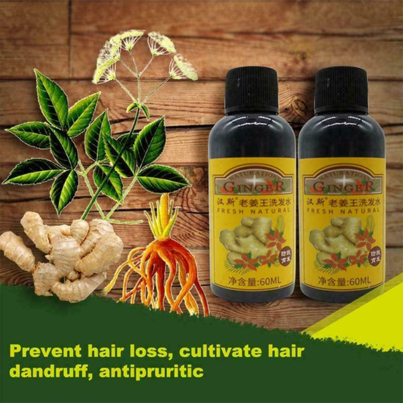 Ginger Shampoo Conditioner Hair Treatment Protect Hair Nourishing Hair Root T9B5