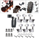 Electric or Acoustic Guitar Tuning Pegs Machine Heads (3 for Left + 3 for Right)