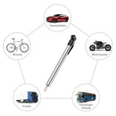 2 Pack Tire Gauges Tire Pressure Gauges, Pencil Style (Black)