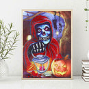 5D DIY Special Shaped Diamond Painting Ghost Cross Stitch Mosaic Kits Decor