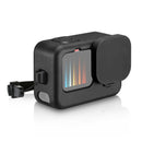 Black Soft Silicone Scratch-Resistant Camera Lens Protective Frame Cover Cap for