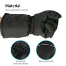 Motorbike Motorcycle Heated Gloves Winter Battery Electric Waterproof