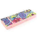 DIY Mandala Special Shaped Diamond Painting Students Pencil Storage Box