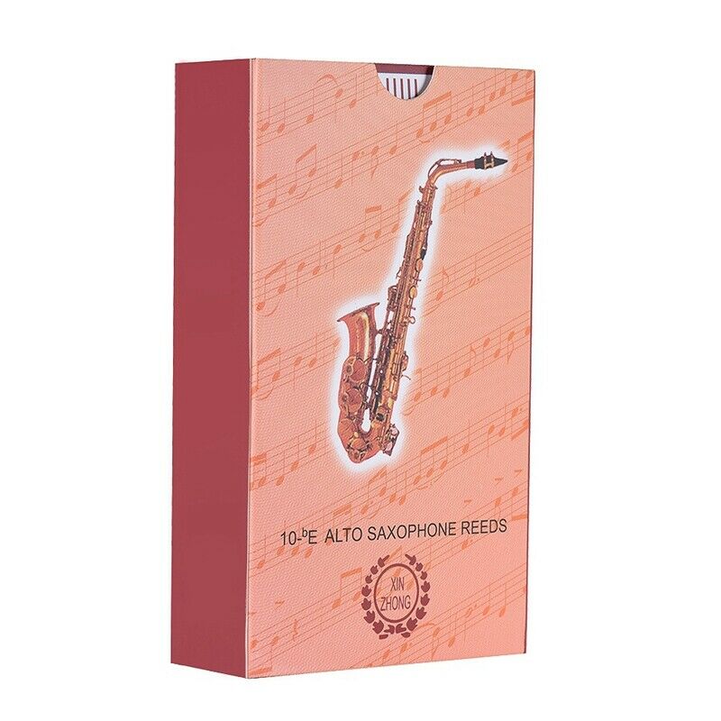 10pcs/ Box Eb Alto Saxophone Reeds Sax Reeds Strength 2.5 Woodwind Instrume