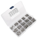 Machine Screw And Nut Kit 480 Pcs M3 M4 M5 Button Socket Head Cap Bolts NDF