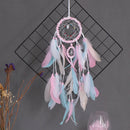 Colorful Feather Ins Girl catching Dream net Bead Handmade Valentine's Day Gi â„–[