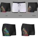 Men'S Swimwear Swimsuit Boxer Shorts Beach Shorts Wearable Quick-Drying Swi B1W8