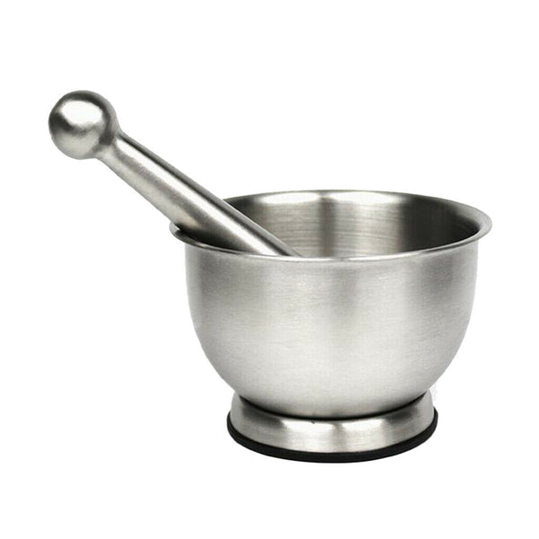 Stainless Steel Mortar and Pestle Set for Kitchen Guacamole, Cooking,