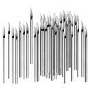 100x 14G Stainless Steel Sterile Body Piercing Needle For Navel Ear Nose Lip