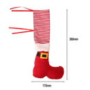 Christmas Cloth Chair Leg Cover Restaurant Bars Chairs Feet Protector Socks