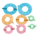 1Set 4 Sizes Pom Pom Maker Fluff Ball Weaver Needle Knitting Tool Yarn