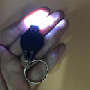 5pcs LED Light Flashlight Bright Mini Keychain Lamp Key Ring Torch