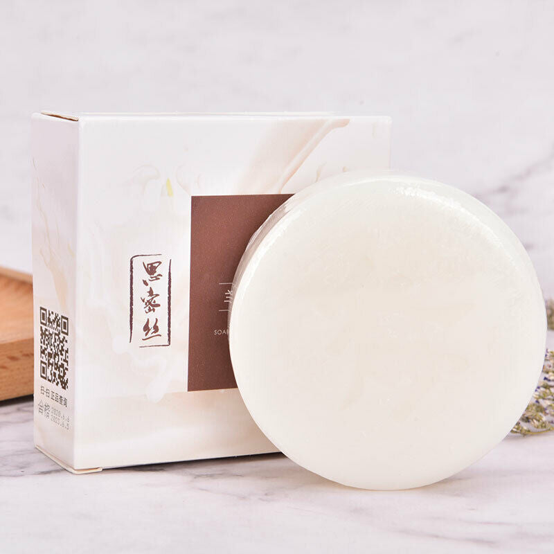 Goat milk soap Natural Silk Foam Best Wash Bath Oil Control Remove MS Nw