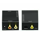 Optical Coax Toslink Digital to Analog 3.5mm RCA L/R Audio Adapter Converter