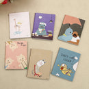 Pocket Cartoon Diary Planner Notepad Notebook Write Paper Handy Memo Journal HES