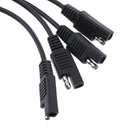 18AWG SAE 1 To 4 Extension Adapter Splitter Cable For Solar Panel Battery