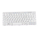 Russian laptop keyboard for Acer Aspire One D255 D257 White Replacement