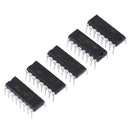 5Pcs Push-Pull four-channel motor driver IC ST L293D L293 DIP16'  OZ
