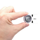 Motorcycle Digital Clock Watches Waterproof W/ Stick Motorbike Time Display
