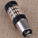 2pcs 1157 4014 Led Dual Color White Amber Switchback LED Turn Signal Light Bulb