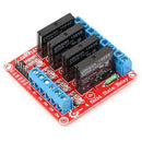 1 pcs Four way Solid State Relay Module For Arduino
