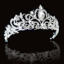 Bridal Princess Stunning Austrian Crystal Crown Hair Tiara Wedding Veil Headband