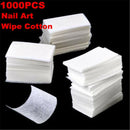 1000 Nail Polish Remover Cleaner Wipes Acrylic UV Gel Tips Cotton Pad Lint Free