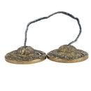 Tibetan Yoga Meditation Cymbals Bell - Dragon Embossed