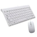 USB 2.0 Wired Mouse & Keyboard Bundles Combo Set For Gaming Office White