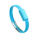 Wristband Micro USB Cable Charger Sync Charging Data For Android Smartphone A3X5