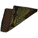 Women Peacock Chiffon Scarf Long Soft Shawl Silk Wrap Neck Warm Stole black Z1F8