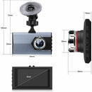720P 3 Inch Night Version HD G-sensor Car DVR Vehicle Camera Video Recorder