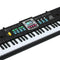 61 Keys Digital Electronic Piano Keyboard with 16 Tones 6Demo Songs Drum Kit 4