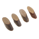 100PCS Wood Log Slices DIY Wood Crafts Wedding Rustic Wooden Pile Ornaments