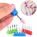 1 set 5pcs Quartz Nail Drill Kits Nail Drill Head Electric Nail Art Manicur X6C7