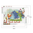 5D DIY Full Drill Diamond Painting Cat Cross Stitch Embroidery Kit (C1089) A