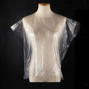 200Pcs Large Disposable Hair Cutting Cape Gown Unisex Hair Cut Barber Capes